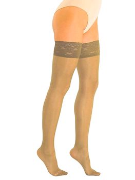Solidea Marilyn 140 Sheer Support Thigh Highs (Solidea Marilyn 140 Sheer Support Thigh Highs Sabbia)
