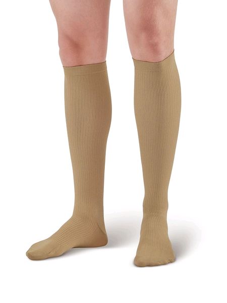 Pebble UK Mens Compression Socks Khaki