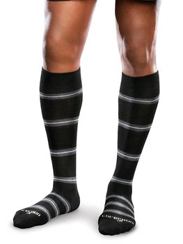 Therafirm Core Spun Patterned Support Socks (Therafirm Core Spun Patterned Support Socks Merger)