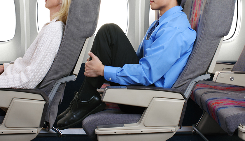 Cramped Legs on a Plane