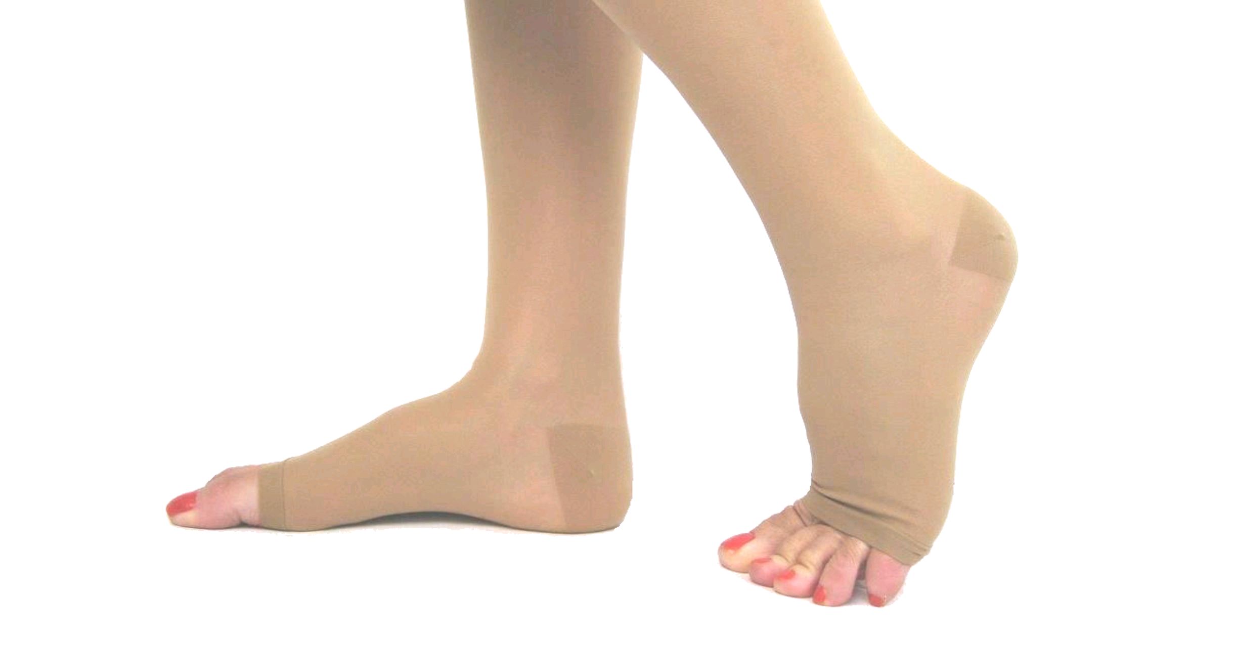 Footless & Toeless Support Hosiery