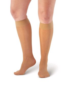 Pebble UK Sheer Mild Support Knee Highs (Pebble UK Sheer Mild Support Knee Highs Natural)