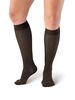 Pebble UK Wide Calf Sheer Support Knee Highs Black