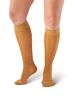 Pebble UK Wide Calf Sheer Compression Knee Highs Beige