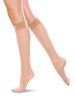 Therafirm Light Ladies Sheer Support Socks or Flight Socks Natural