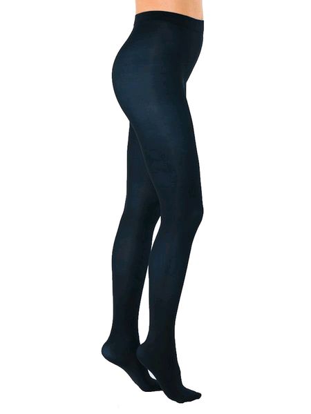 Solidea Red Wellness 140 Opaque Support Tights FIR Technology Blu Navy