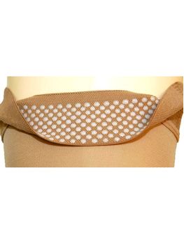 Pebble UK Microfibre Opaque Toeless Compression Thigh Highs (Pebble UK Microfibre Opaque Toeless Compression Thigh Highs Dot Top)