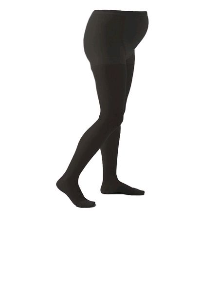 Pebble UK Sheer Maternity Support Tights Black