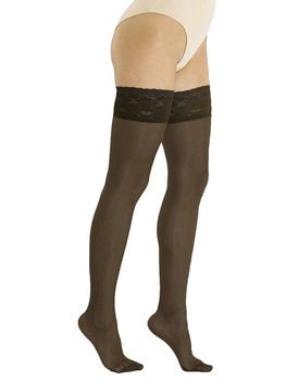 Solidea Marilyn 140 Sheer Support Thigh Highs (Marilyn 140 Fumo)