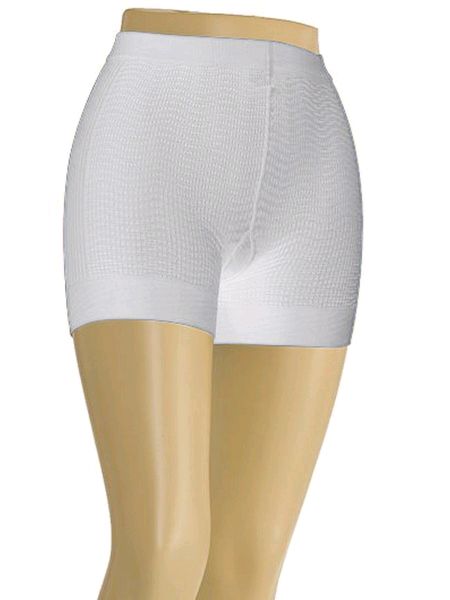 Solidea Micromassage Panty Silhouette Anti-Cellulite Shorts Bianco