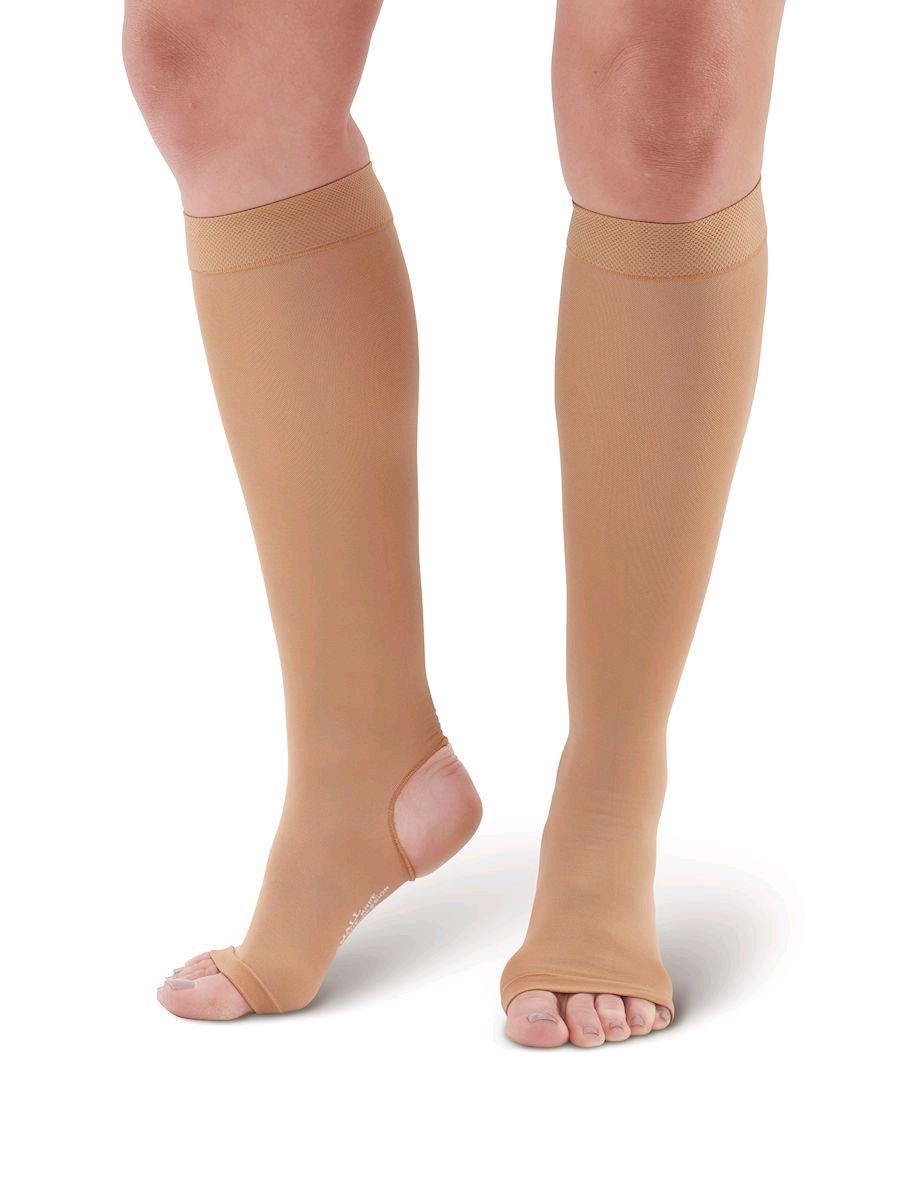 Pebble UK Open Toe & Open Heel Support Socks