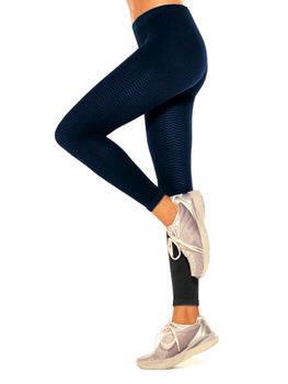 Solidea Silver Wave Long Ladies Compression Leggings (Solidea Silver Wave Long Ladies Compression Leggings Blu Navy)