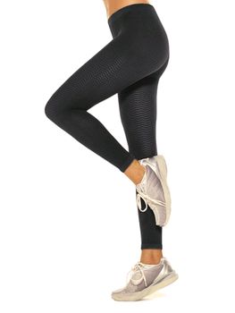 Solidea Silver Wave Long Ladies Compression Leggings (Solidea Silver Wave Long Ladies Compression Leggings Nero)