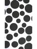 Pebble UK Breast Feeding Cover White Black Spots