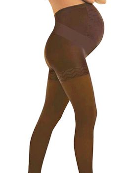 Solidea Wonder Model Maman 140 Opaque Maternity Support Tights (Solidea Wonder Model Maman 140 Opaque Maternity Support Tights Moka)