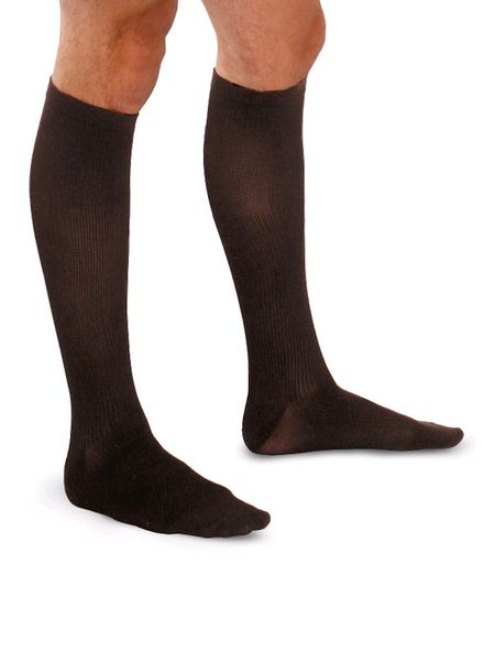 Therafirm Light Mens Support Socks Brown