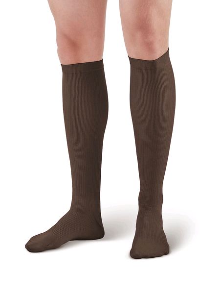 Pebble UK Mens Compression Socks Brown