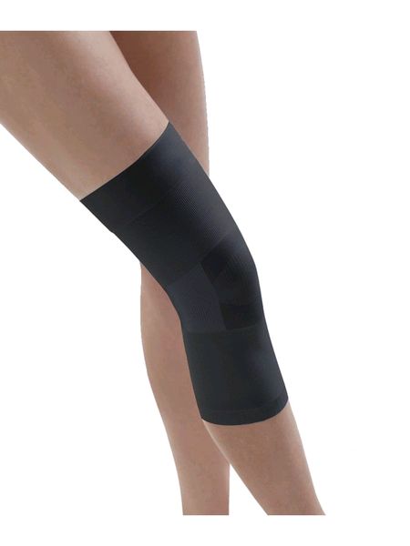 Solidea Silver Support Knee Nero