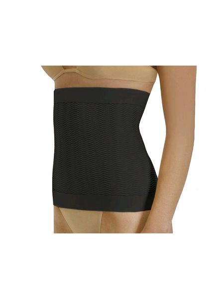 Solidea Silver Wave Abdominal Band Body Shaper Nero