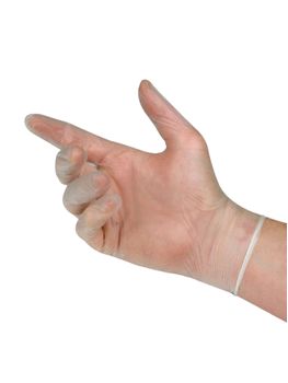 TouchFlex Hosiery Gloves (1 Pair) (Pebble UK Hosiery Gloves (1 Pair) Clear)