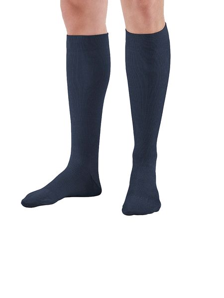 Cotton Support Socks Navy