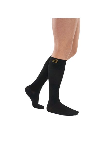 Bamboo Carezza Support Socks Nero