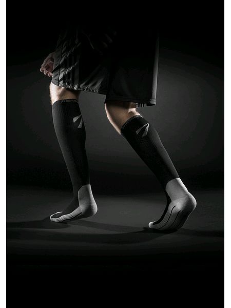 Core Spun Compression Socks Black