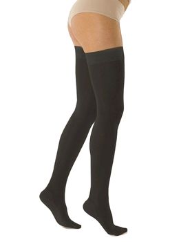 Solidea Marilyn Therapeutic Compression Thigh Highs Ccl2 Plus Line (Solidea Marilyn Therapeutic Compression Thigh Highs Ccl2 Plus Line Nero)