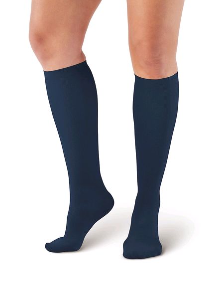 Ladies Opaque Support Socks