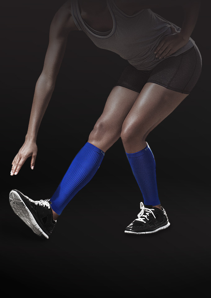 Therasport Compression Sleeves Blue F