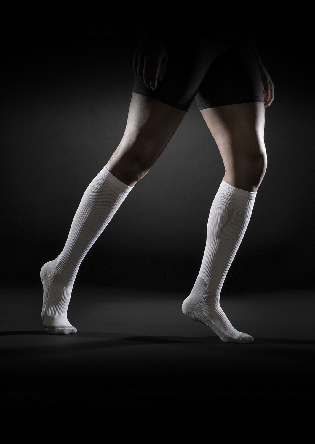 Therasport Compression Socks White F