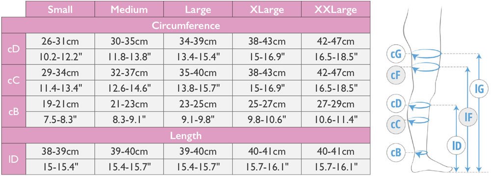 Medical Soft Knee Highs